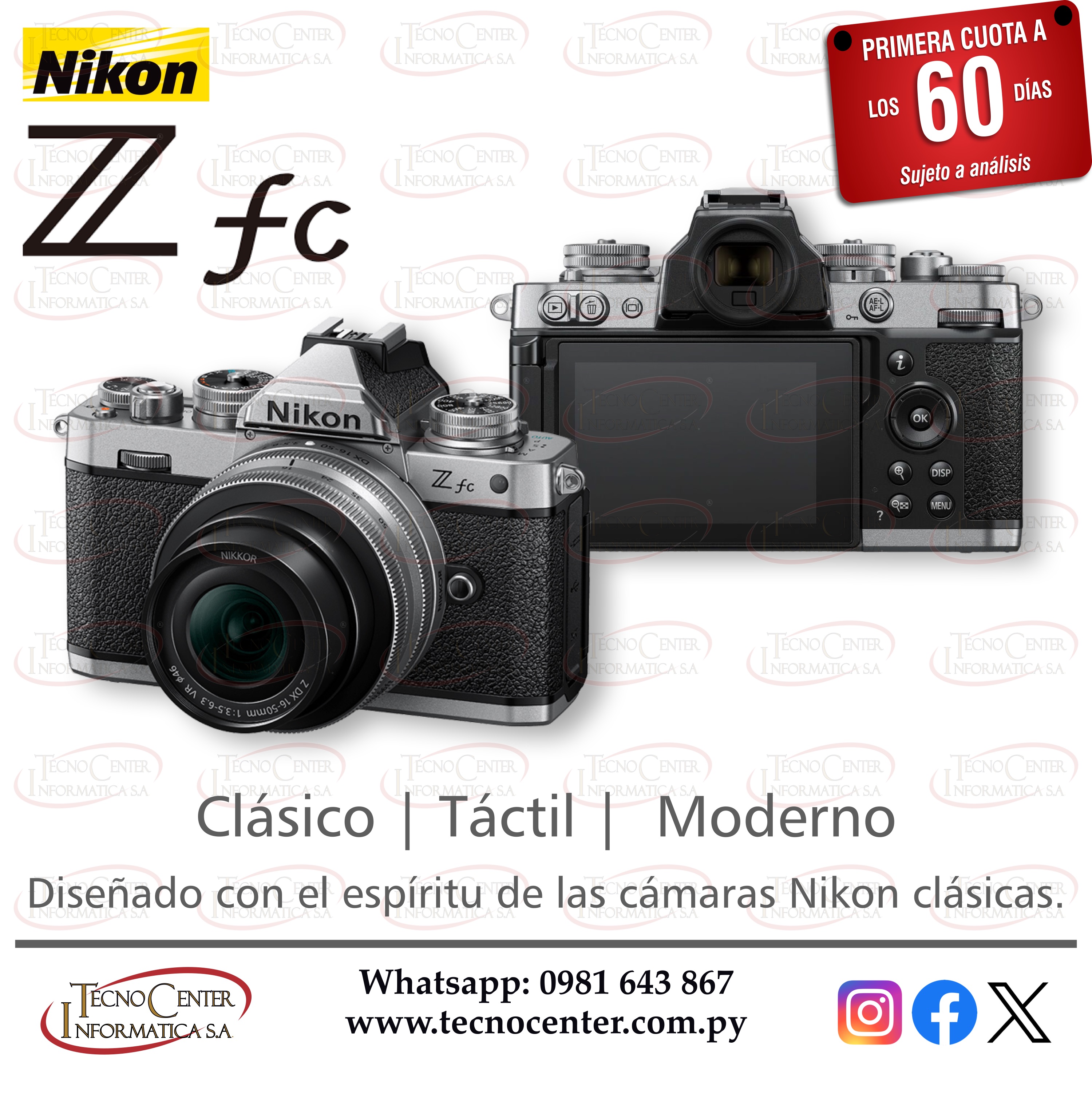 Cámara Nikon Z Fc Kit 16-50mm
